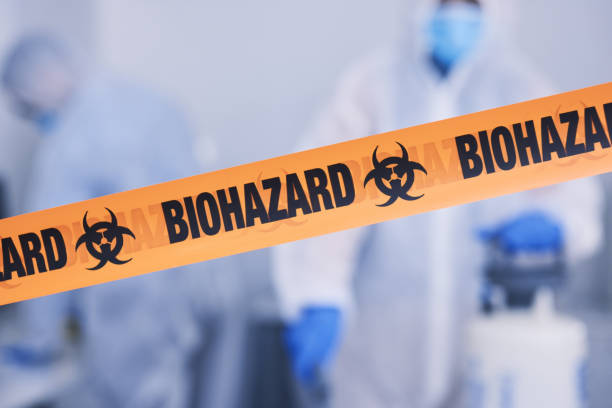 Professional Infectious Disease Decontamination technician working in Bethpage, TN